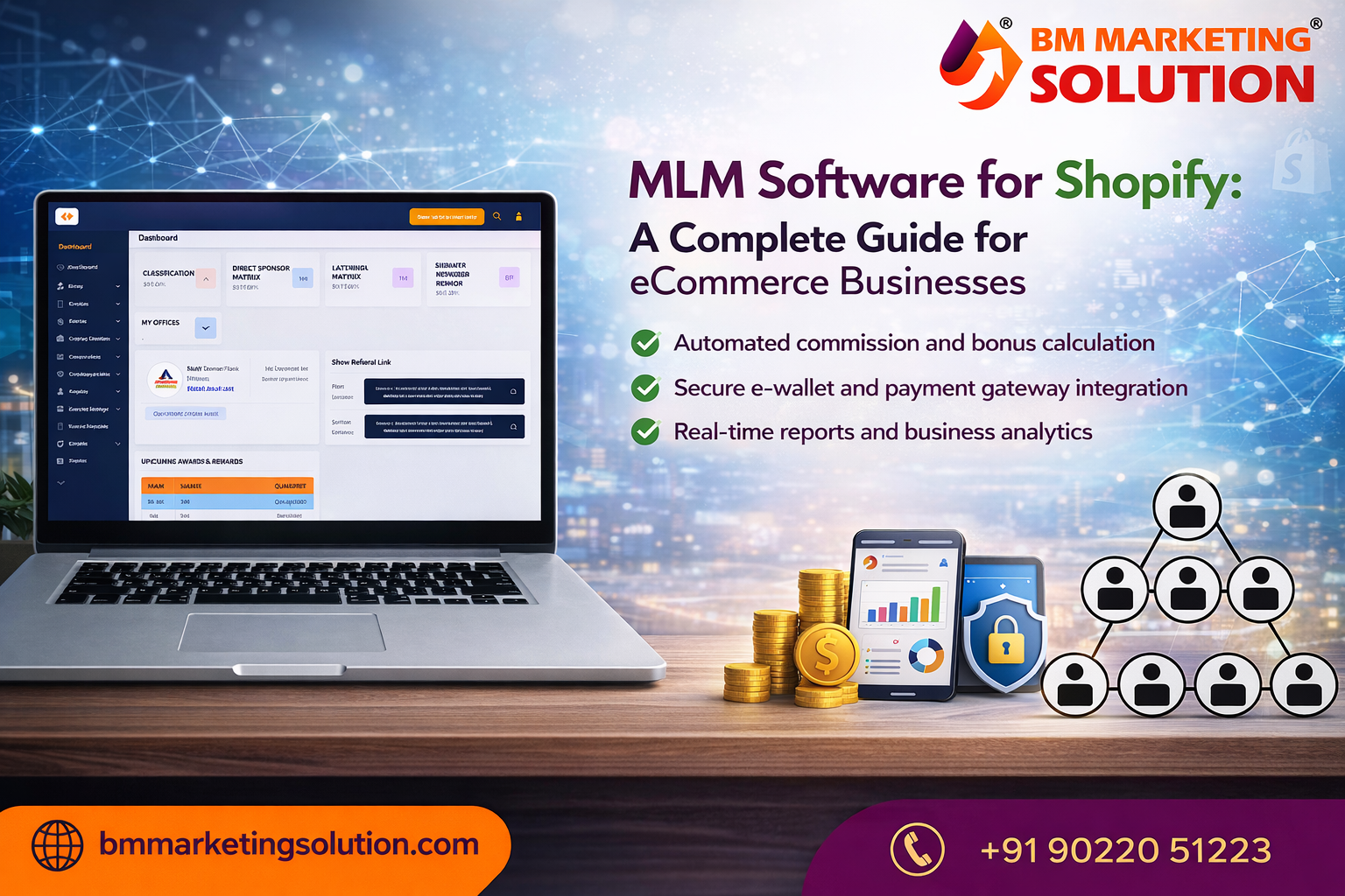MLM software for Shopify