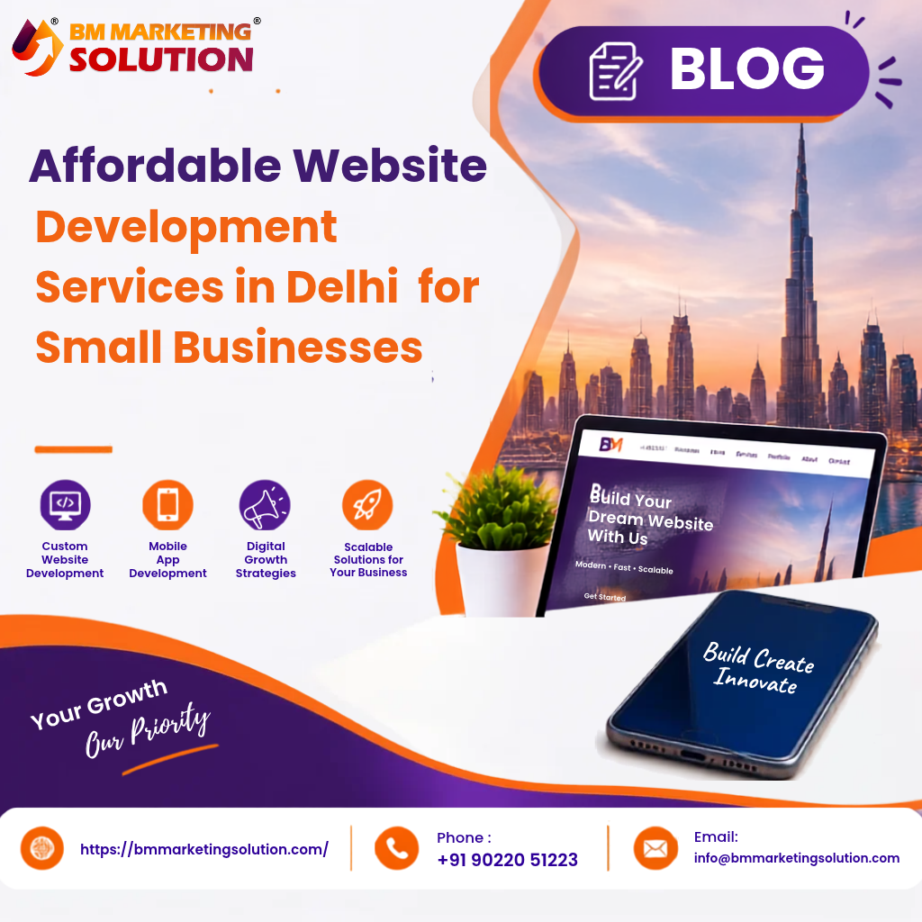 Affordable Website Development in Delhi