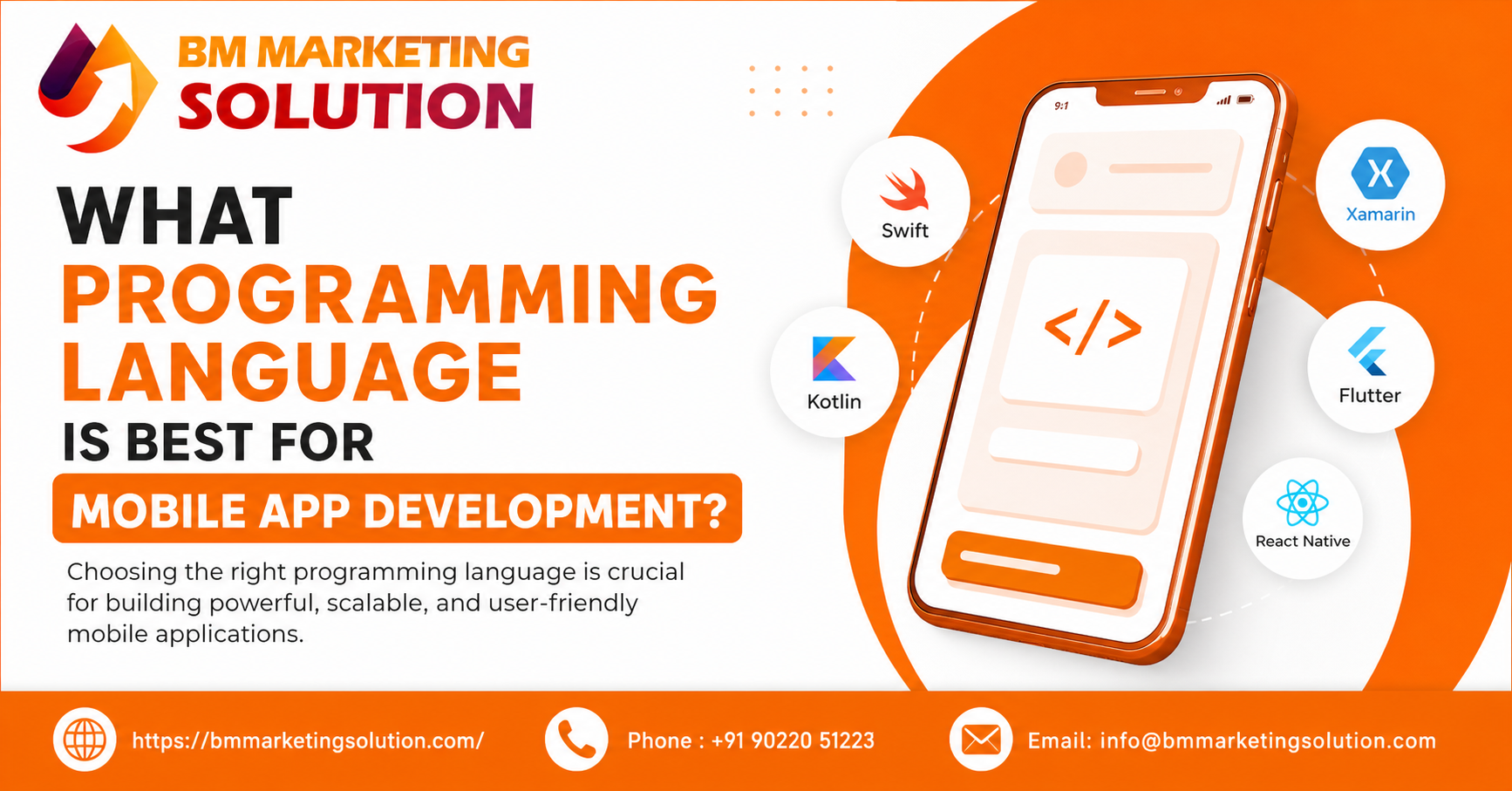 Best programming language for mobile app development
